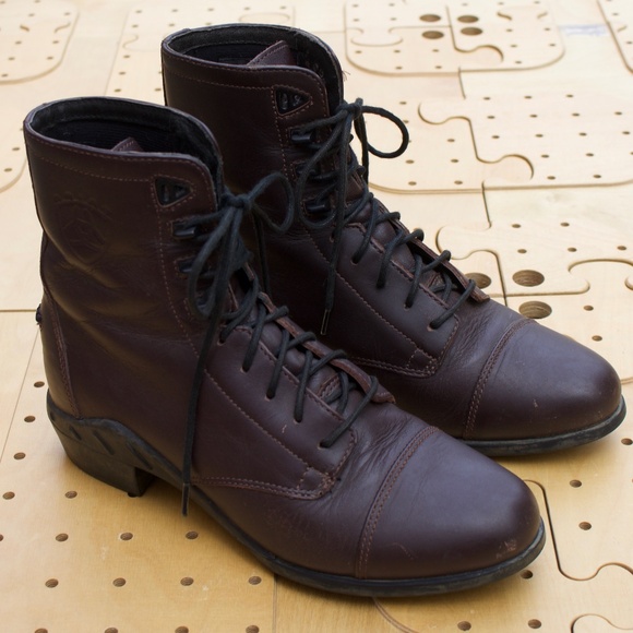Ariat 100% Leather Heritage IV Paddock Riding Boot Woman's Size 8.5 - Picture 1 of 16